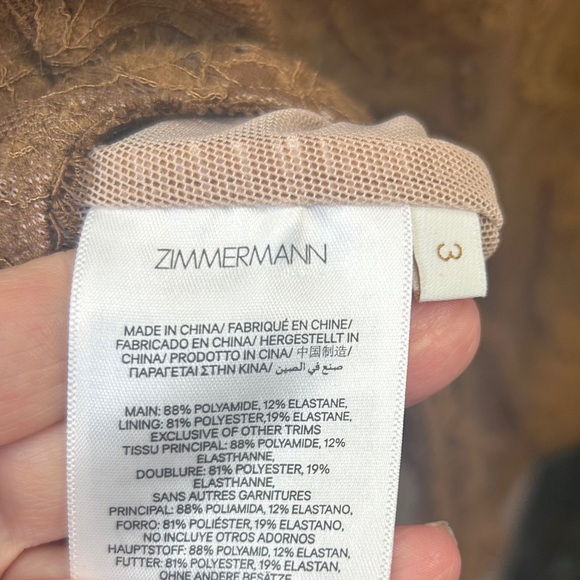 Zimmermann Lace Scoop Bodysuit - Picture 5 of 7